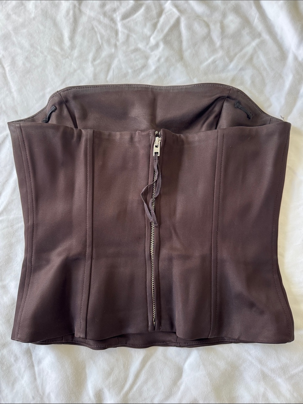 Wilfred Castle Satin Bustier - Picture 5 of 6